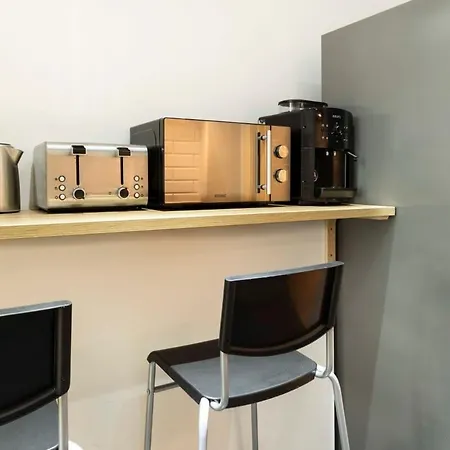 Industrial Style Self Checkin Street Parking Berlin